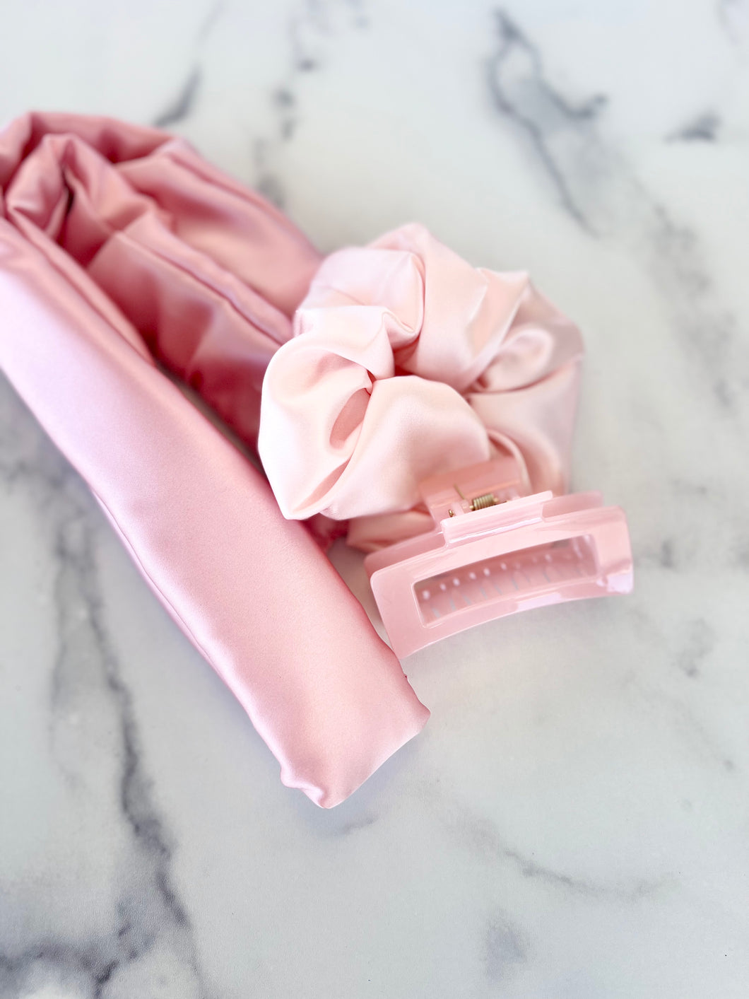Silk Curl Set - Pink