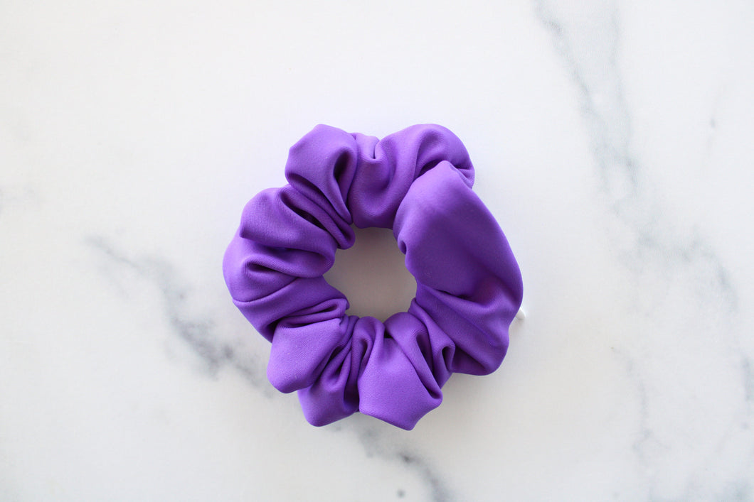 Purple Rain Swim Scrunchie