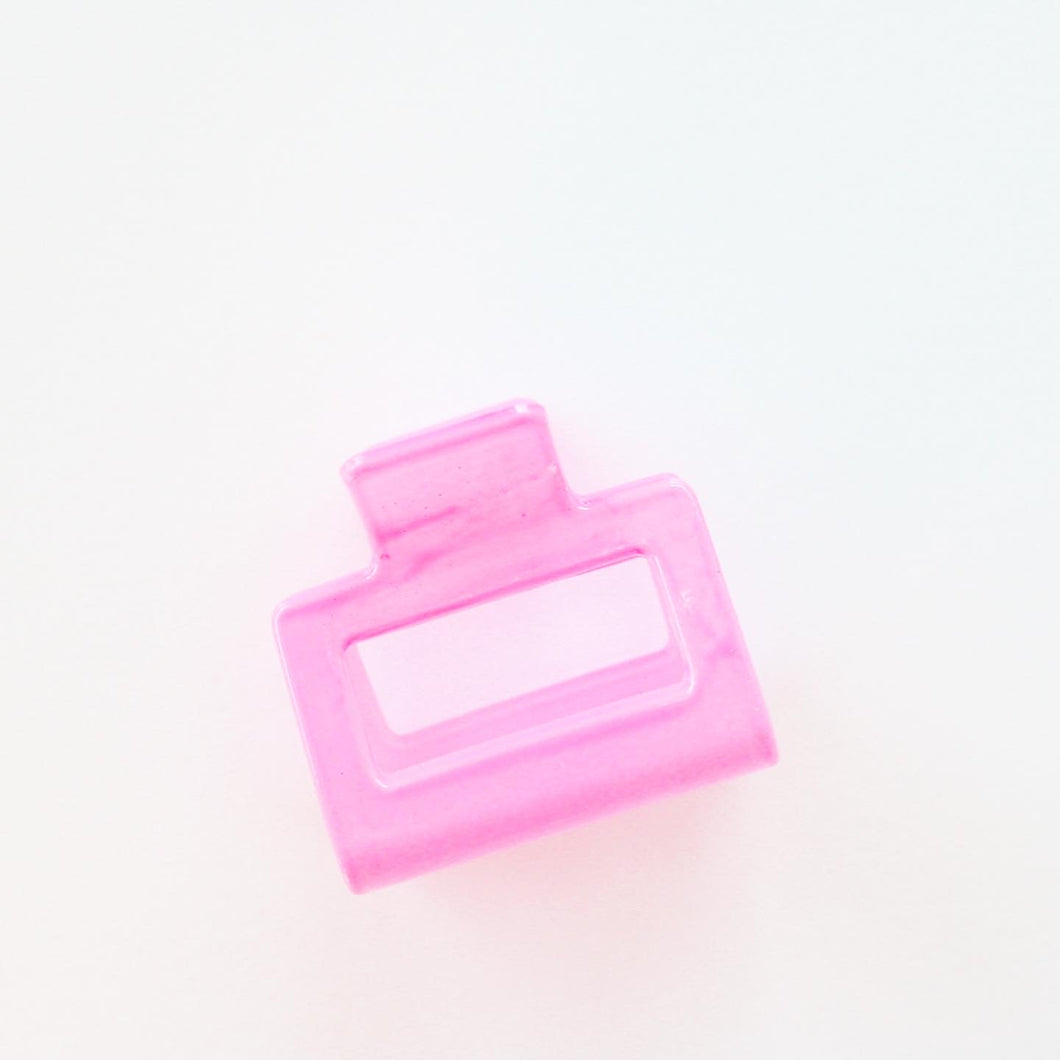 Pink Translucent Mini Claw