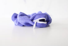 Load image into Gallery viewer, Violet Zipper Scrunchie
