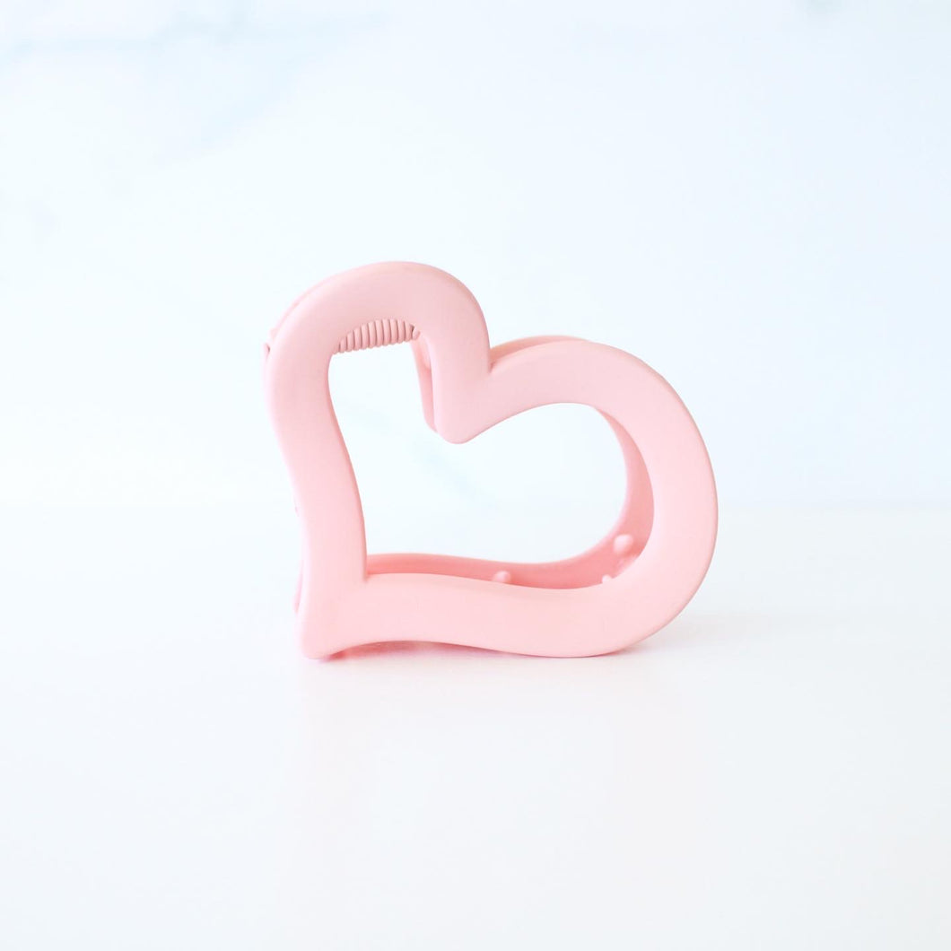 Baby Pink Heart Claw