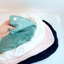Load image into Gallery viewer, Ivory Microfibre/Silk Bonnet
